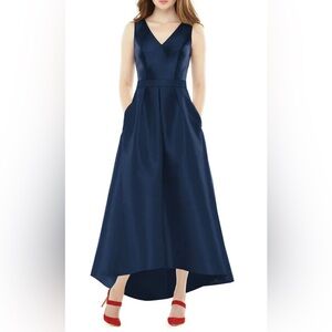 Alfred Sung Midnight Blue formal dress
